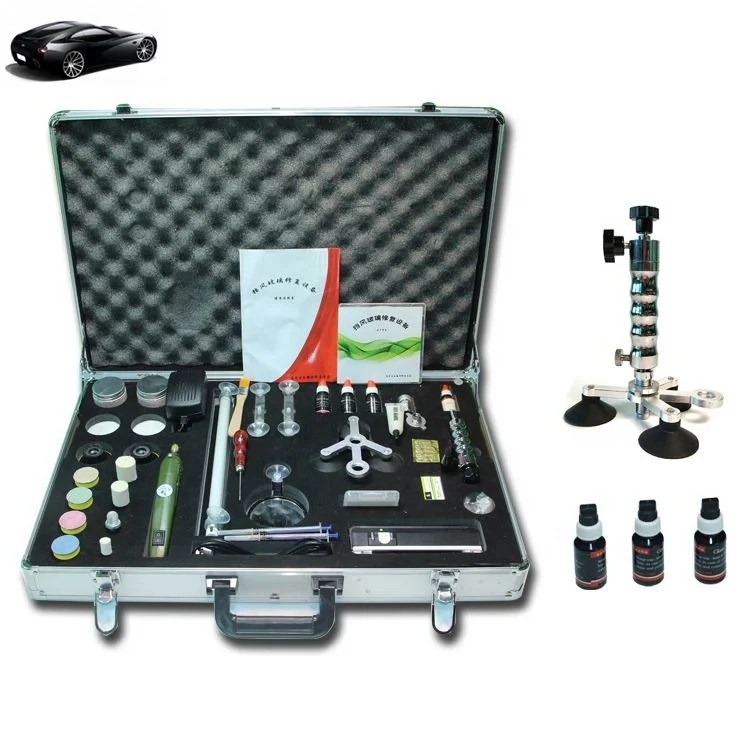 Super QI JIANG Windshield Repair Resin Diy Car Window Glass Repair Liquid Auto Glass Fix Machine