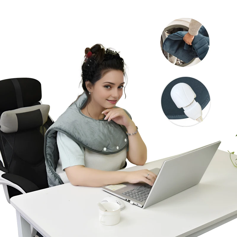 Best seller product Therapy Fast Heating Neck and Shoulder heating pad thermal heating pads