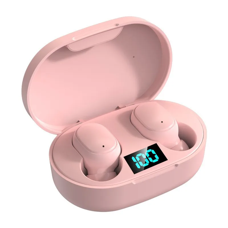 TWS E6S bluetooth-наушники; Мини Беспроводные водонепроницаемые наушники для мобильного телефона; Шумоподавление; Спортивные с