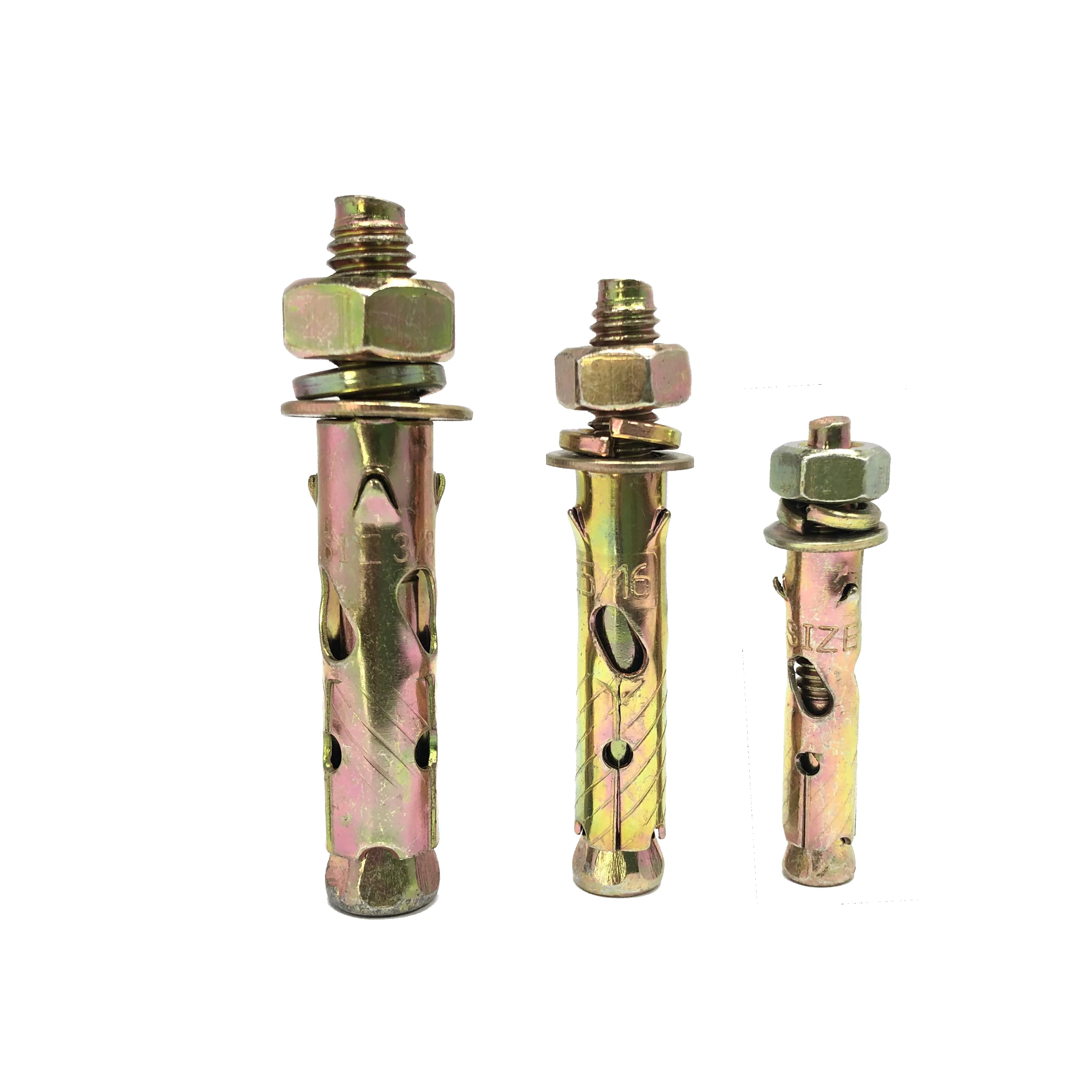 Modern style wedge anchor garden balcony balustrade  bolt expansion sleeve