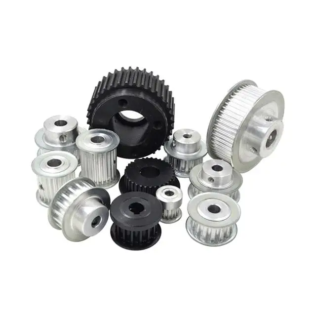 Aluminium Alloy V belt timing Pulley Sheave Cast Surface Treatment Black Iron B Belt Section Belt Pulley