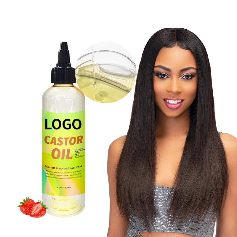 OEM hair treatment castor oil hair loss prevention hair growth oil