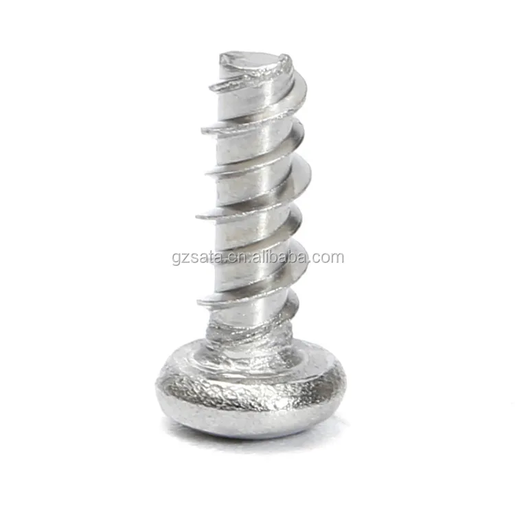 Mcmaster Carr High-Strength 410 Stainless Steel Phillips Rounded Head Thread-Forming Screws for Brittle Plastic