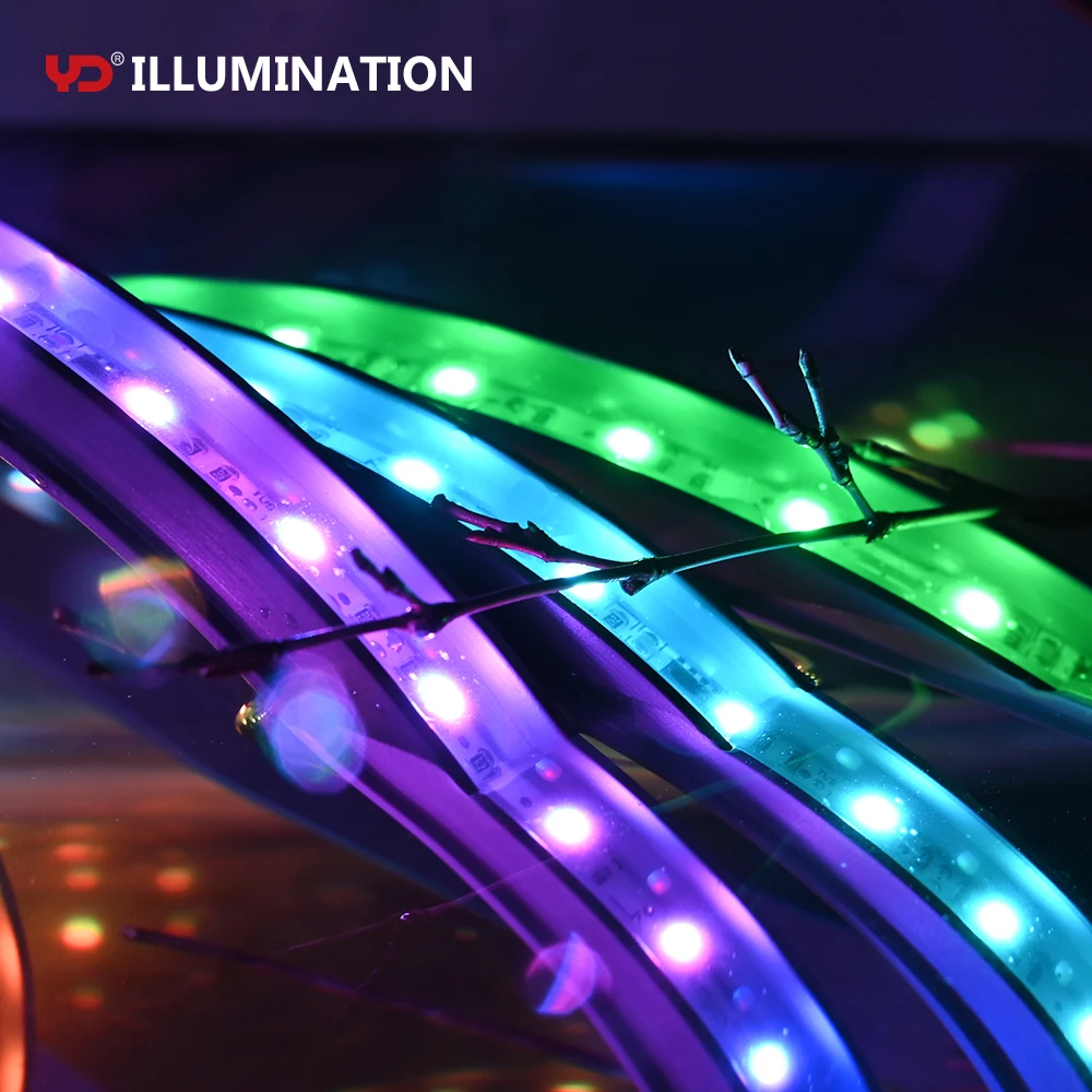 widely applications building facade villa park street swimming pool low voltage outdoor led strip