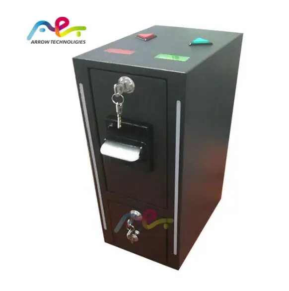 Coin Operated Timer Control Board Power Supply Box with Multi Coin Selector Acceptor Washing Machine Massage Chair Timer Board