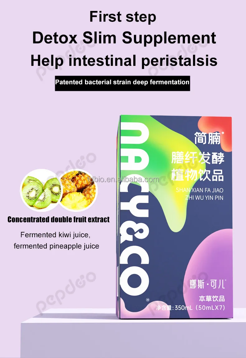 Private label 28 day detox digestive support beauty natural dietary slimming supplements products for weight loss