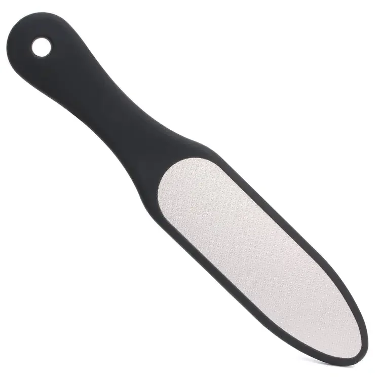 2 in 1 Foot File Stainless Steel Foot File Heel Grater For The Feet Pedicure Rasp Remover Scrub Pedicure Nail Tools