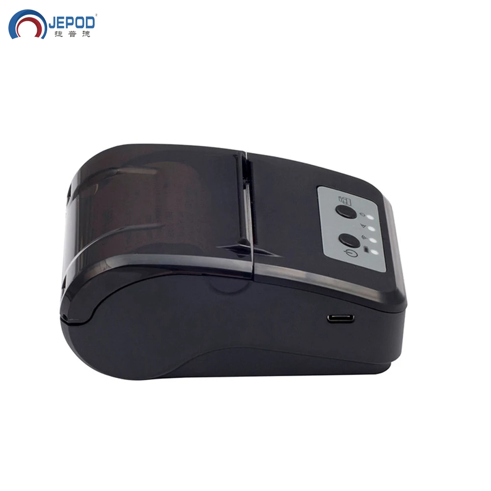 JEPOD JP-ZM03 58mm Impresora Portable Mobile Mini BT Thermal Printer POS Machine
