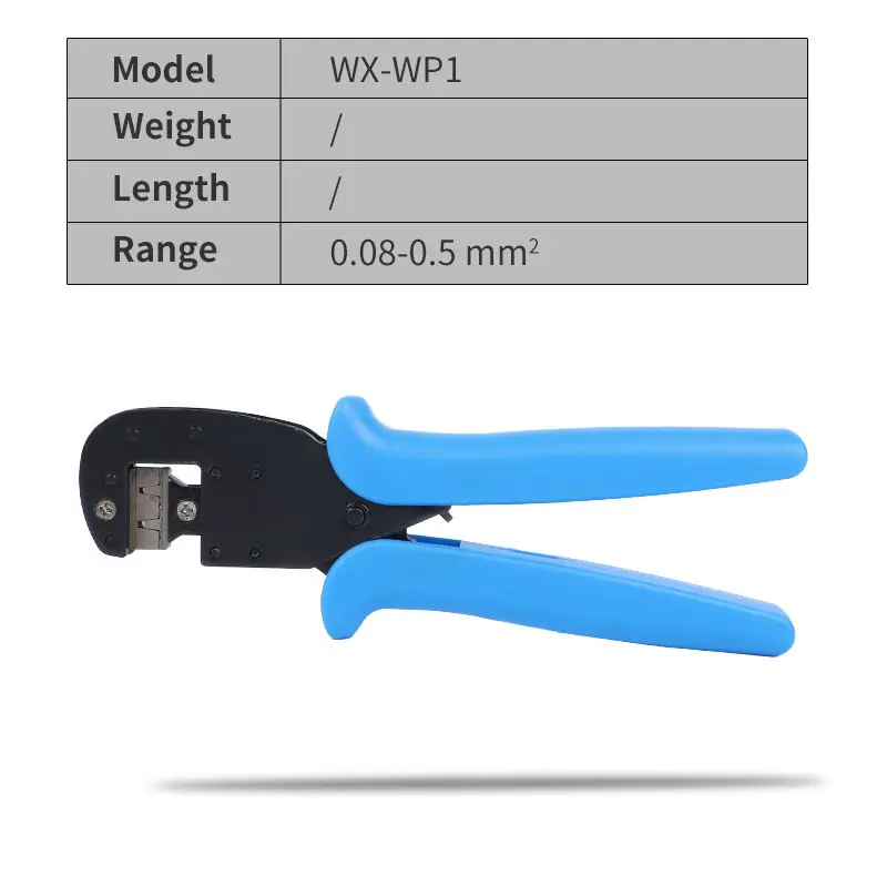 LEKON Micro Open Barrel Pin Connector Crimper Pin Crimper Mini Terminals Rachet Crimping Tool