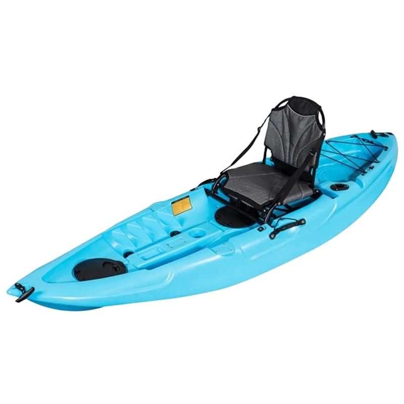 2022 new plastic boat rowing kayak single