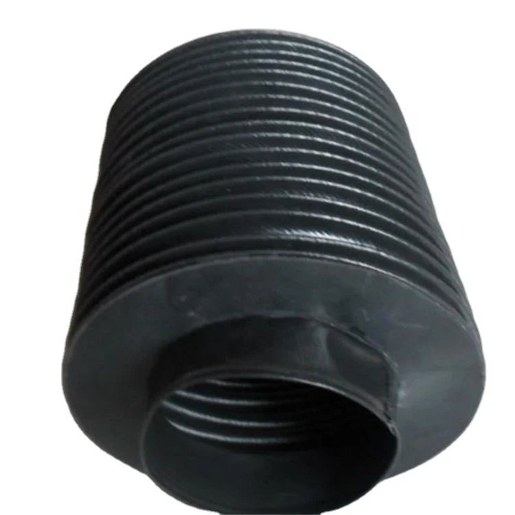 
Round type stitching bellow cover waterproof protective flexible dust cover 