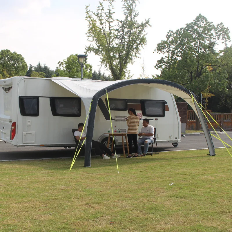 Outdoor Awning Camping RV Side Tent Multi-functional Trailer Large Inflatable RV Tent