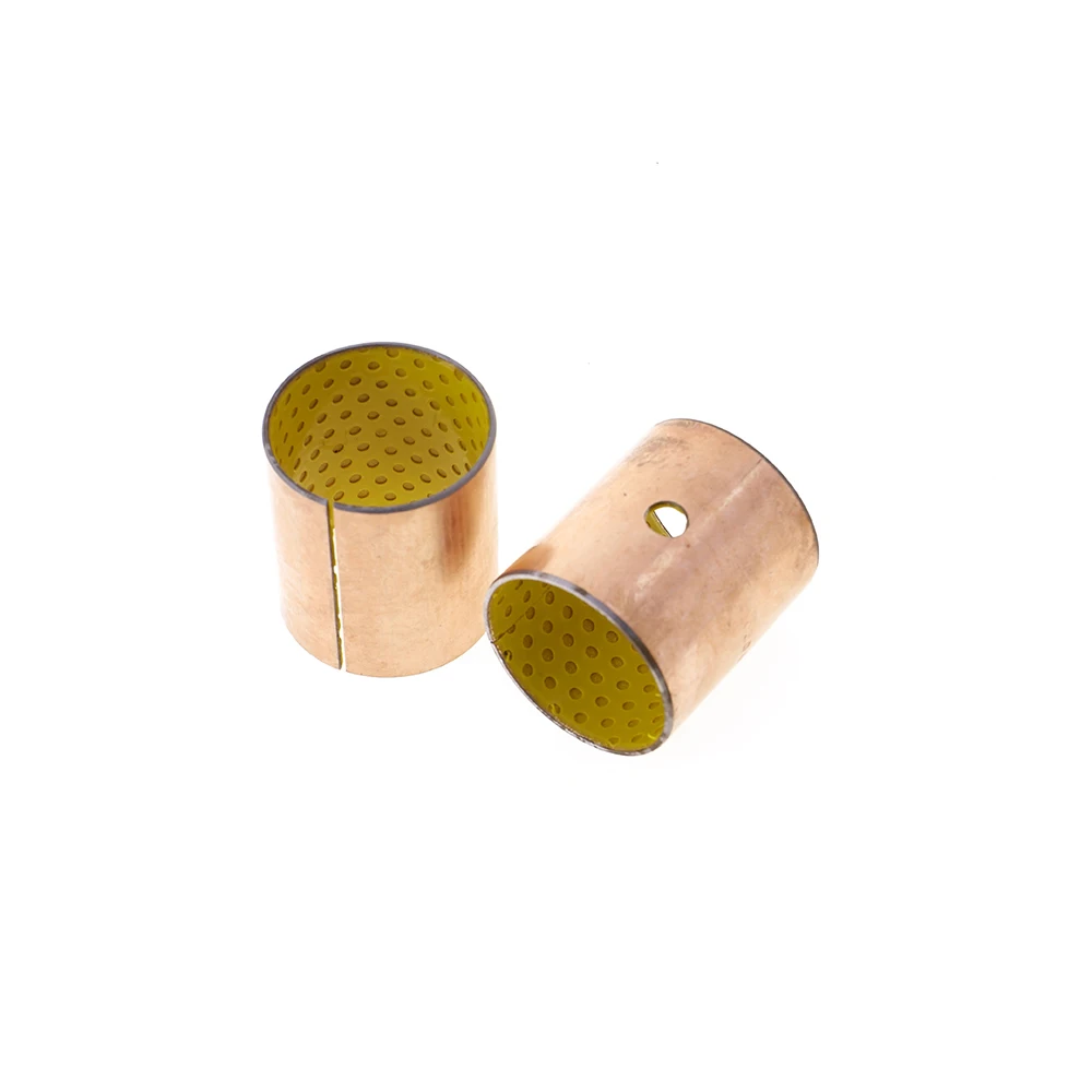 Self-lubricating bearing bushing, graphite bronze bushing, solid metal bushing