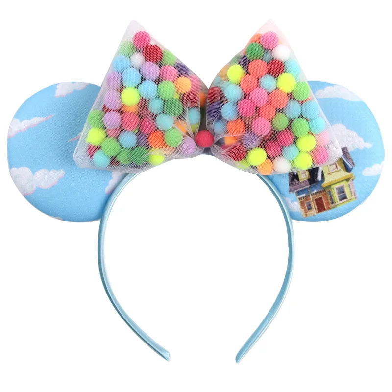2024 Halloween Decorations Party Supplies Cartoon Mouse Ears Hair Hoop Girl Skull Ghost Women cheap Glitter Mickey Ears Headband