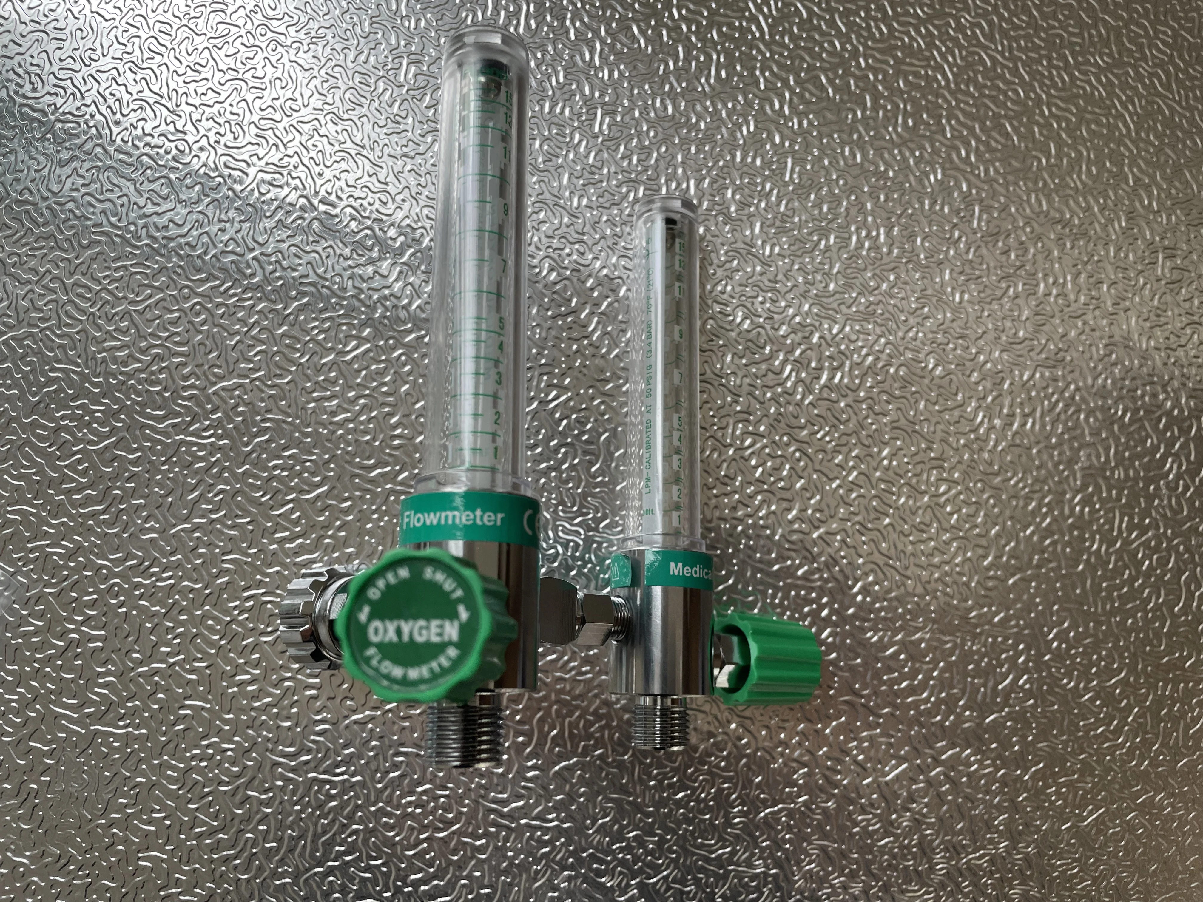 High quality brass Wall mounted oxygen flowmeter with Diss adapter Hospital use