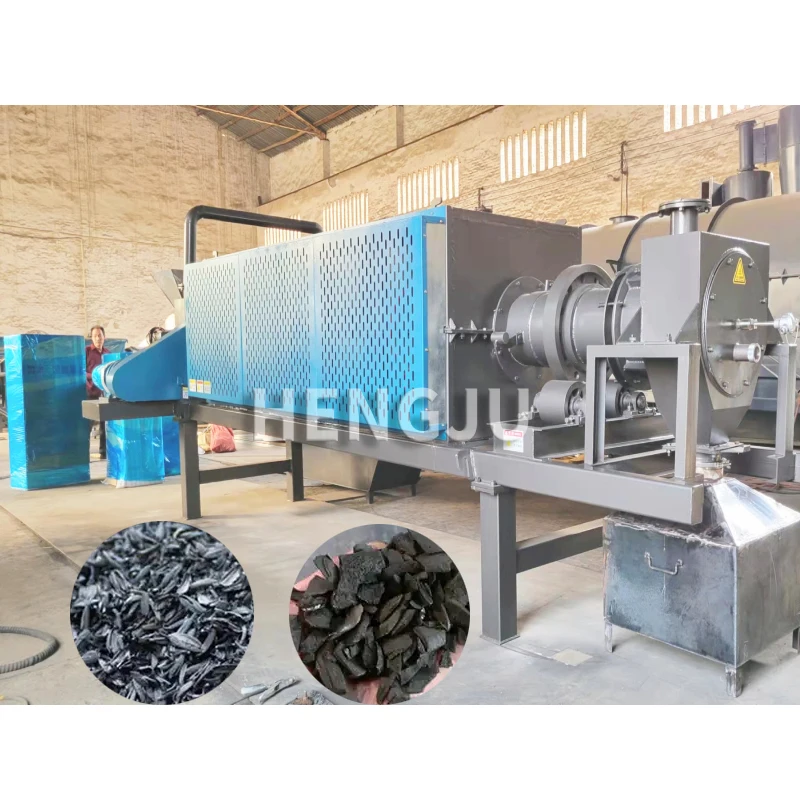 High Efficiency Activated Carbon Wood Charcoal Carbonization Furnace Continuous Activation Charcoal Rotary Kiln