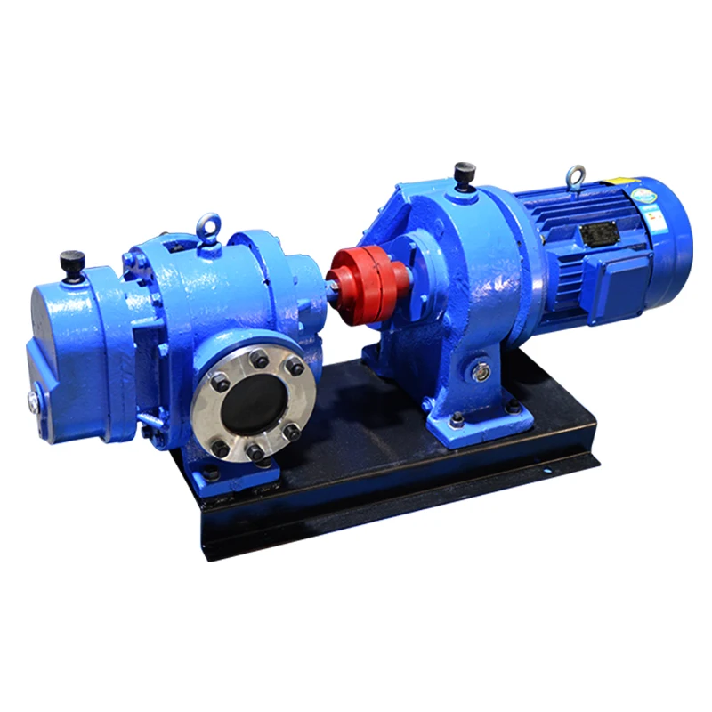 Large flow insulated roots oil pump can transport high viscosity materials and molasses