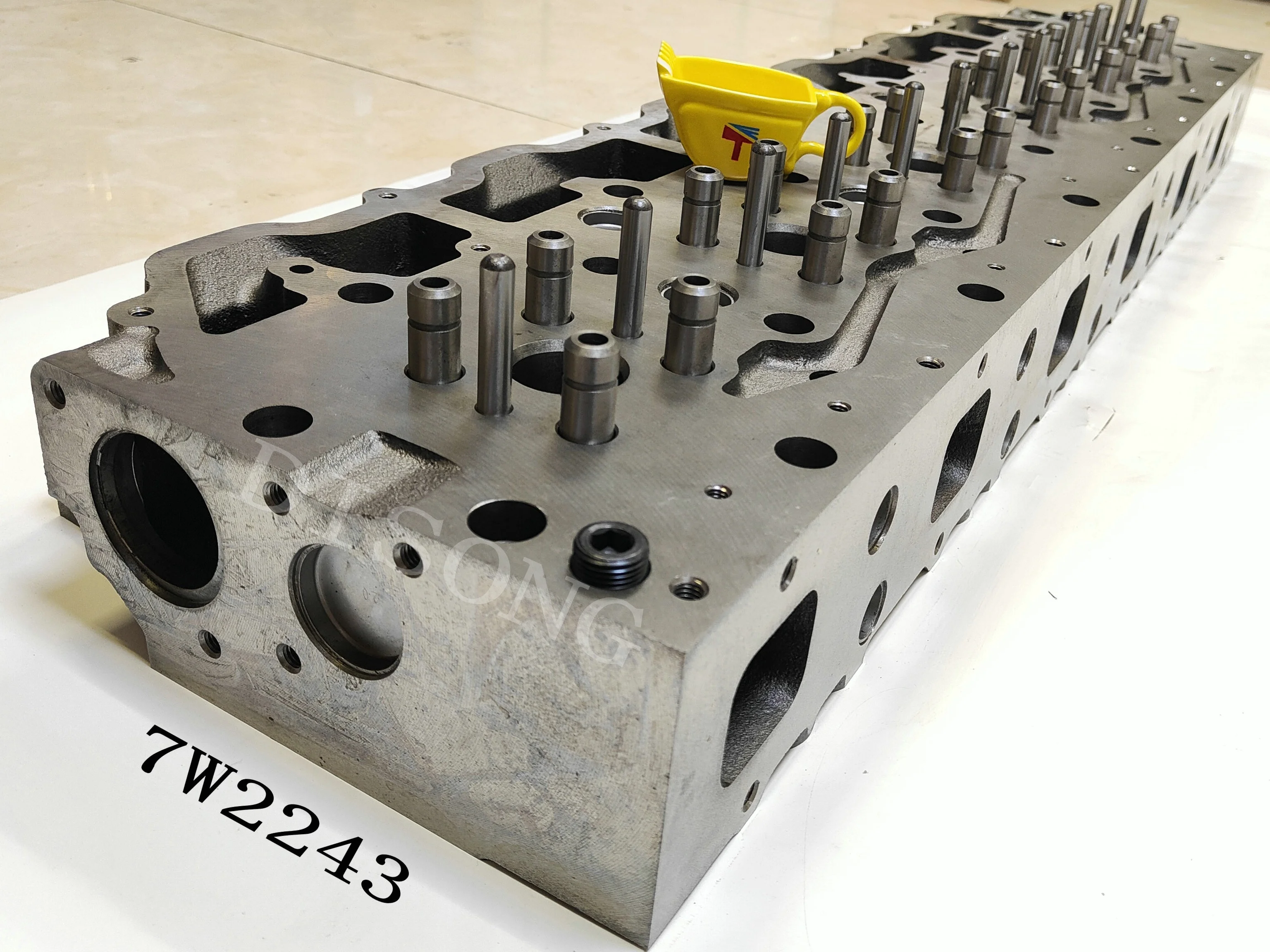  Головка цилиндра двигателя 7w2243 для buildozer D9N D9R Модель
