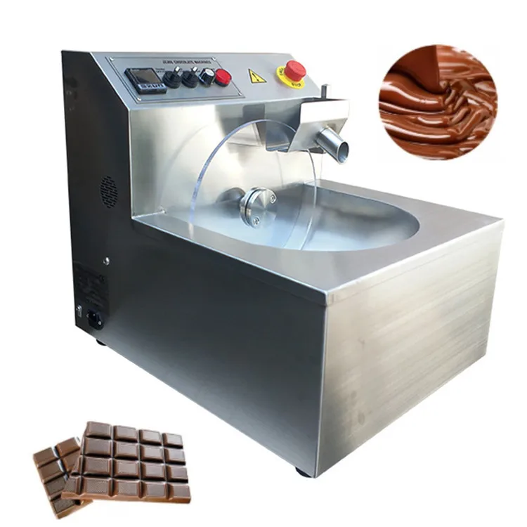 Different capacity chocolate melter pot machine chocolate melting tempering machine with vibrating table (1600552325211)