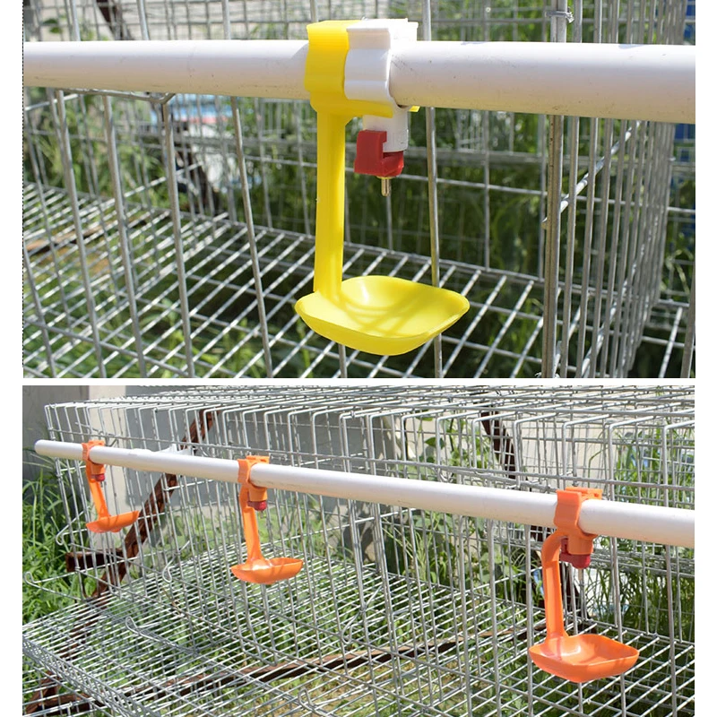 Automatic Chicken Water Nipple System Poultry Farm Drinkers for Clean Drinking Water Featuring Steel Valve Pump Used Condition