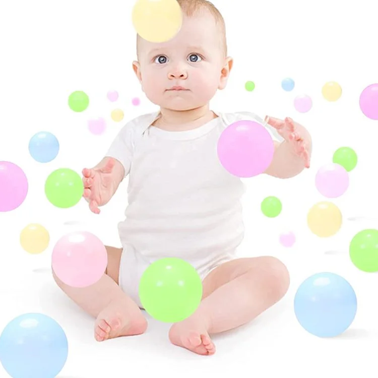 super safe super soft super fun ball Crush Proof Plastic ball