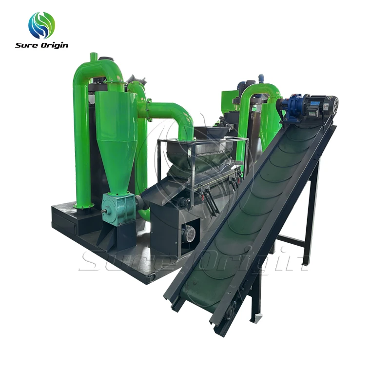 Waste Copper Wire Granulator Machine Cable Plastic Separator Automatic Copper Cable Recycling Machine