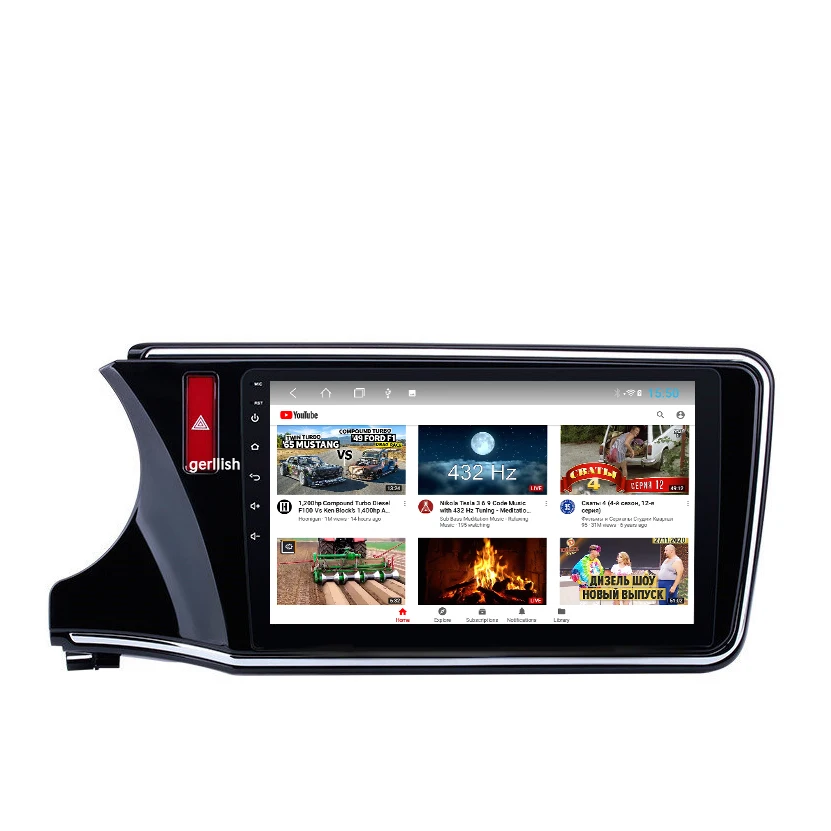 IPS Screen Car DVD Multimedia Player For Honda City 2014 2015 2016 Android Car Audio Stereo GPS Navigation
