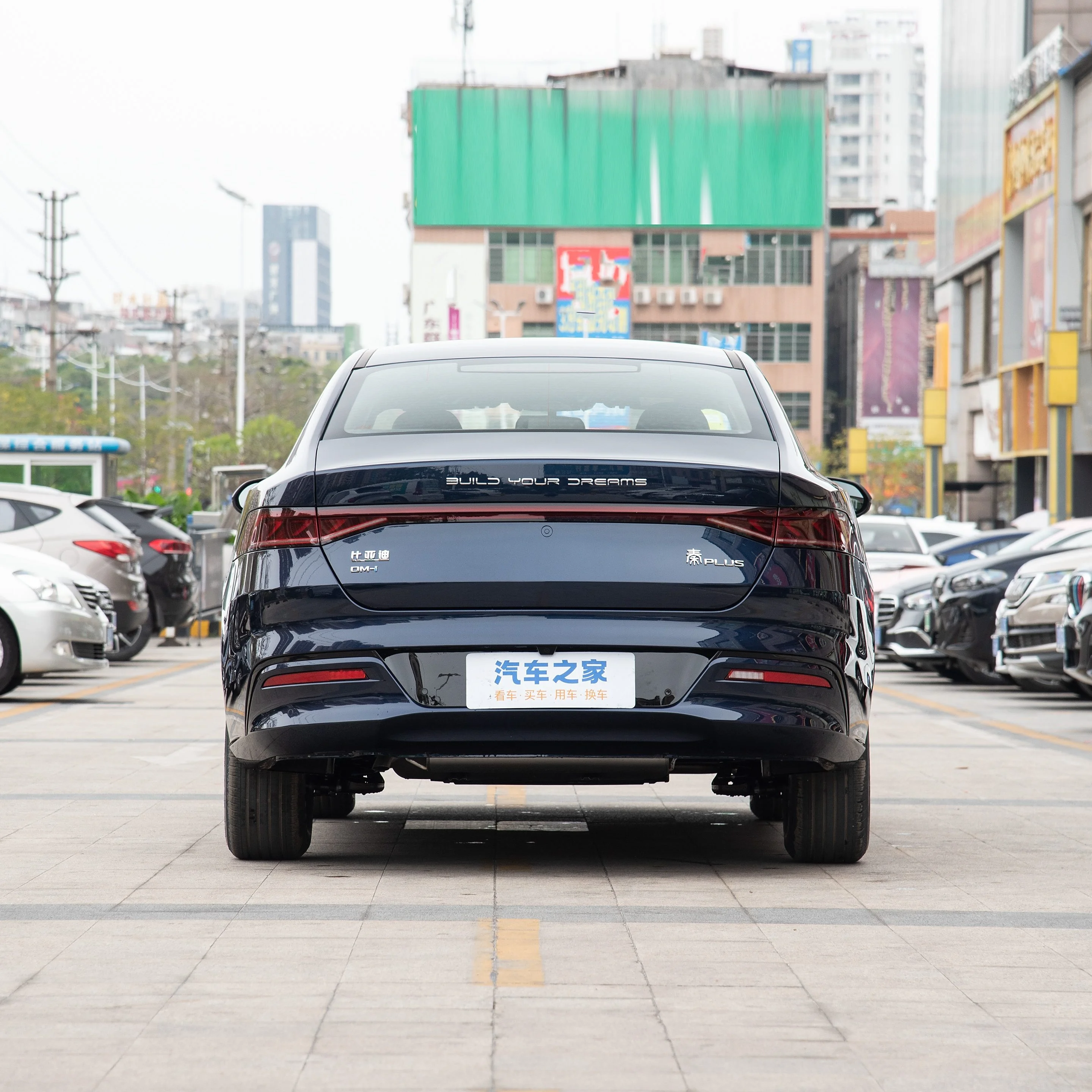 2024 Лидер продаж китайский электромобиль Qin ev dmi BYD Plus DM-i версия