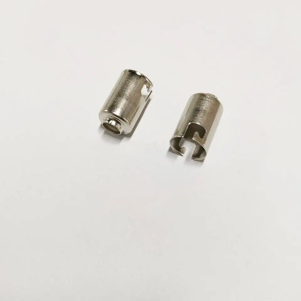 Copper Nickel Plated BA9S Bulb Shell BA9S Bulb Lamp Holder