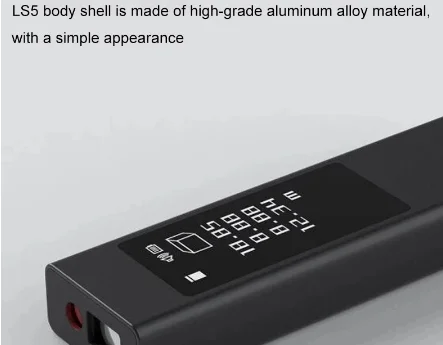 Высокоточный сенсорный экран Xiaomi Youpin Duka 40m лазерный дальномер