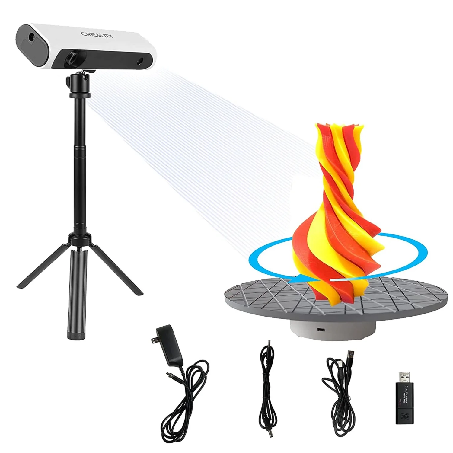 CREALITY High Quality & Precision Upgraded CR-Scan 01 3D Scanner Handheld for Dental/Jewelry/Art Design