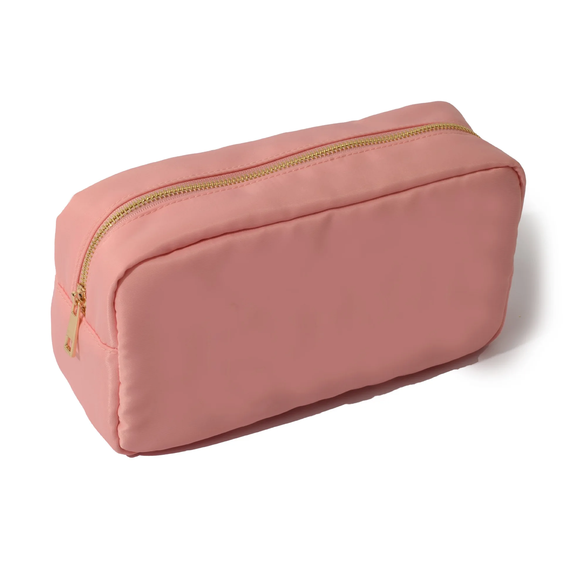 Makeup pouch  audited factory  Women travel embroidery large capacity  cosmetic toiletry bag  ladies nylon waterproof makeup bag