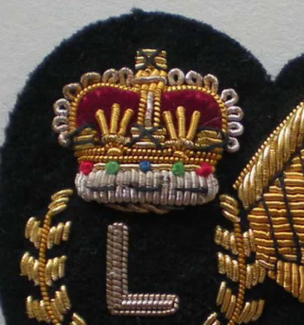 Customized 3D Design Pin-Back Embroidery Banner Handmade Tactical Badge Wing Uniform Patches Blazer Cloth Insignia for Hats