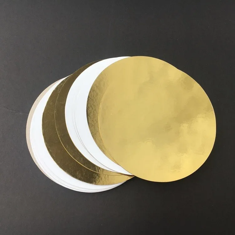 
good quality round and square corrugated cake paper board 