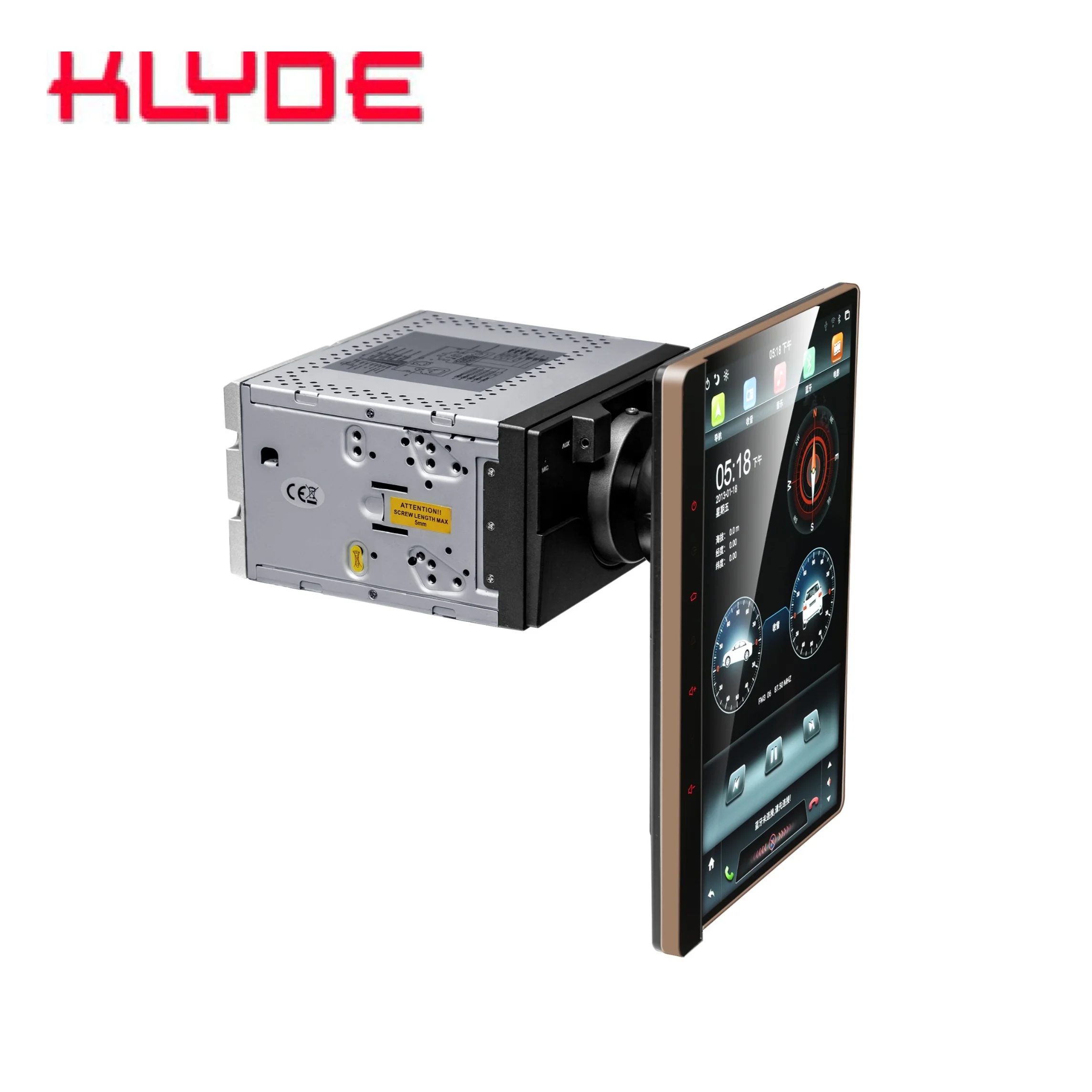 KLYDE Новое поступление tesla 12 2 дюймов Супер hd 1280x800 автомобильная стереосистема с px6 android 9 0 4 Гб ОЗУ 32 ГБ/64