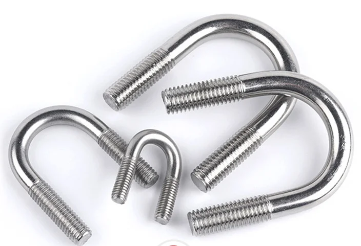 Wholesale Custom Grade 8.8 U Shaped Bolt Hot Dip Galvanized U Bolt For CNC