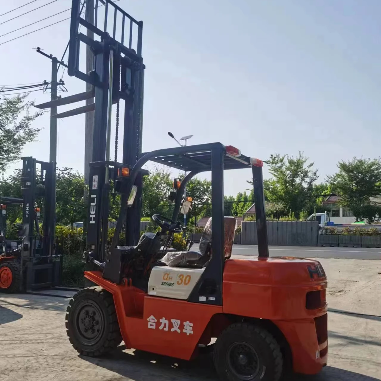 Great Logistic Equipment Forklift Truck new/used second hand forklift free High Quality 3T Forklift HELI HOT sale CPCD30 40 50