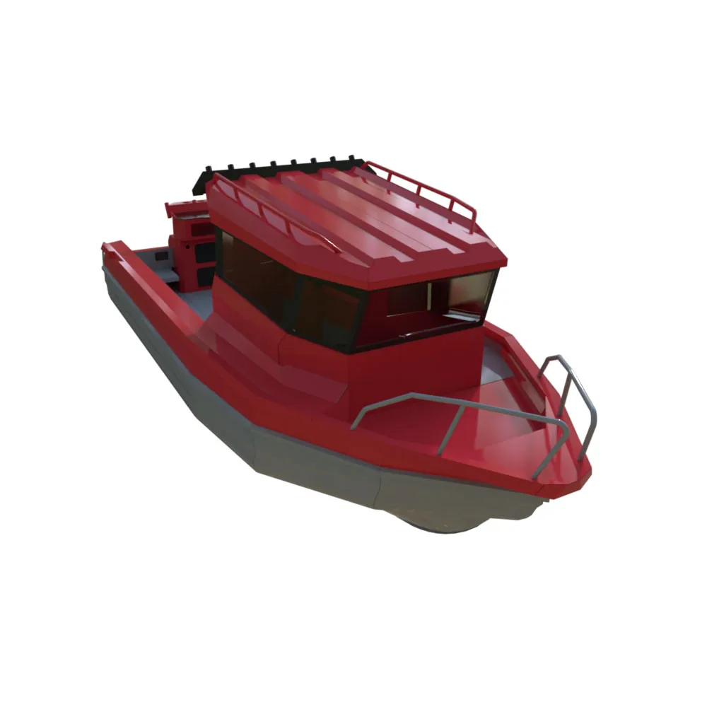 Speed Boat - 25ft /7.5m Jet Craft Welded Aluminium Fishing Boat for sale yacht aluminum