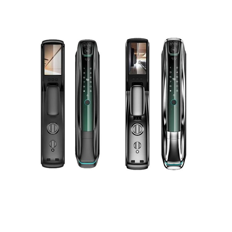 3d Face Recognition Smart Door Lock Digital Password Electronic Lock App Control Unlock Security Smart Door Lock