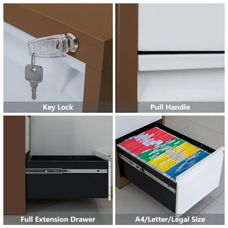 printer stand small low documents a4 paper locks vertical storage office furniture metal steel 2 two drawer filing cabinets