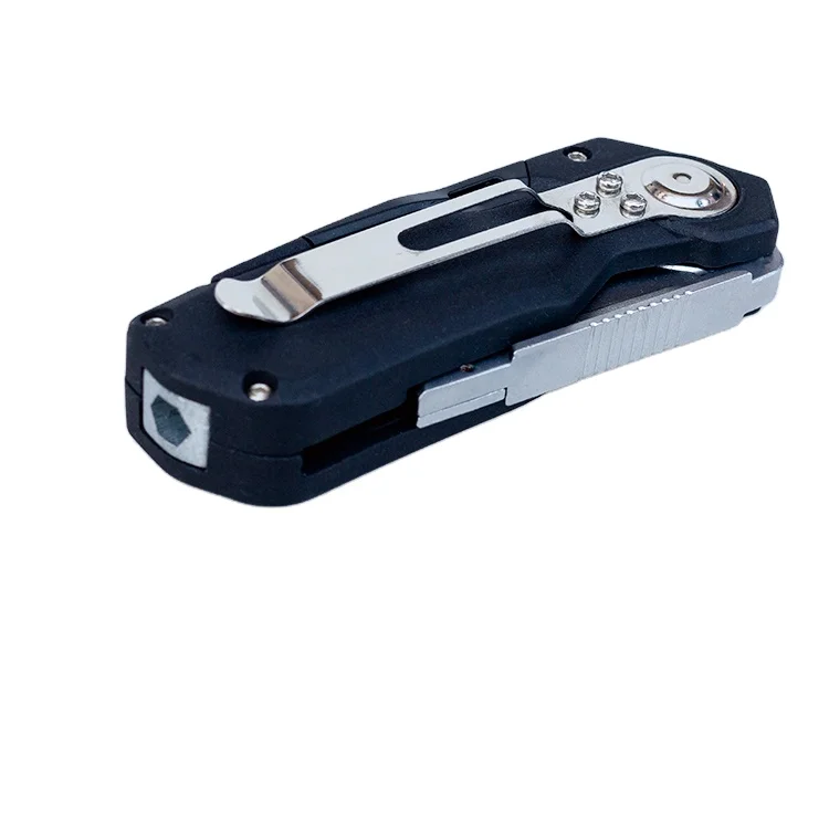 Professional Quick Change Safety Cutter Utility Knife With Screwdriver Bits