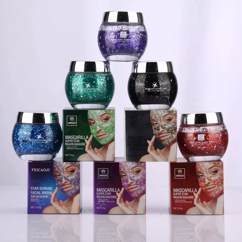 New Fashion Ladies Skincare Whitening Moisturizer MASCARILLA SUPER STAR Fical Mask