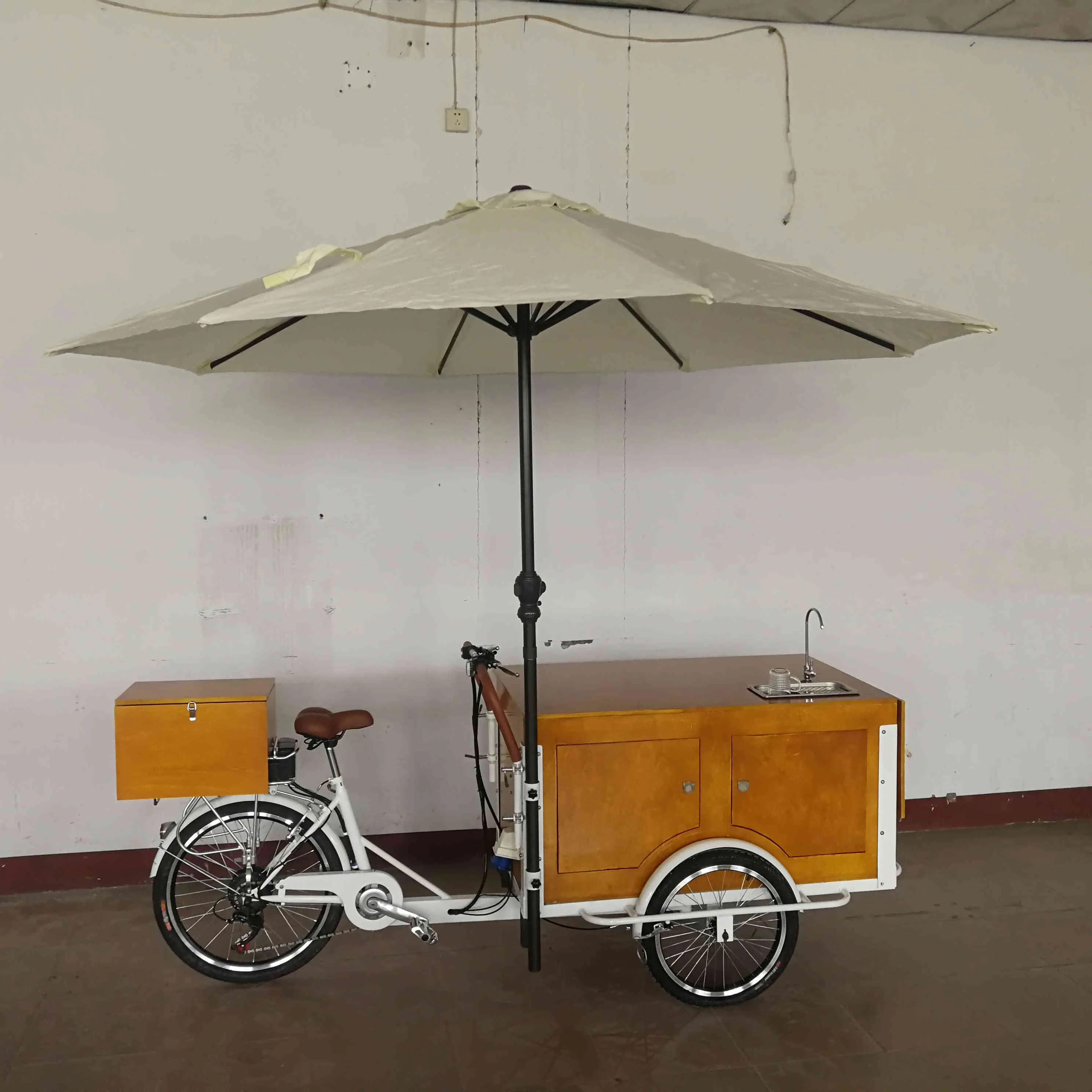 Electric Coffee  Street Used tricycle bike