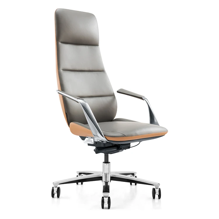 Wholesale Luxury  leather chair High Back Modern Manager Ergonomic Executive Office Chair