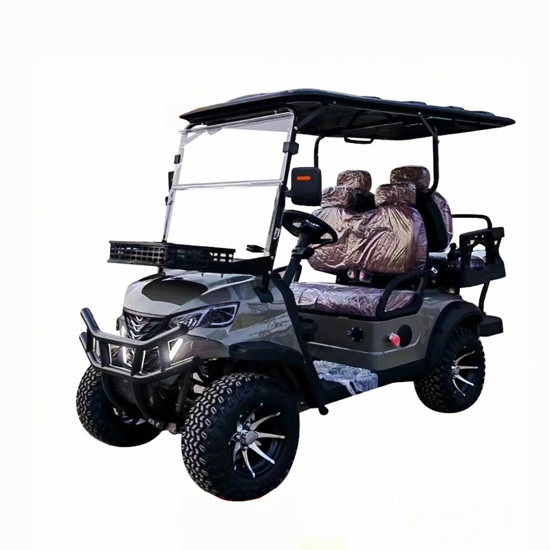 Factory Wholesale 4 6 Seater High Performance electric golf carts lithium battery