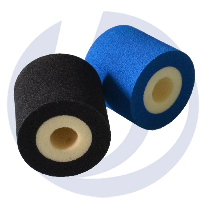 Dry ink rolls 40*40 hzxj 36 36mm color ink transfer coder roller