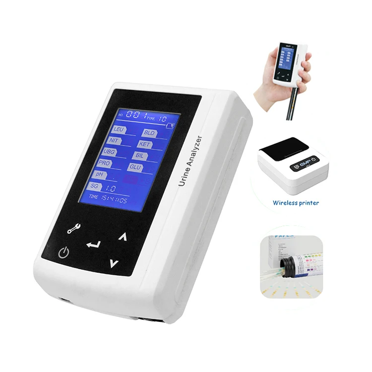 Portable 11 Parameters Auto Mini Urine Analyzer with Urinalysis Test Strips