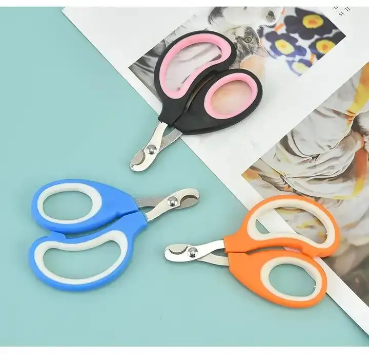 Pet cat nail clippers cat nail clippers dog supplies beauty care scissors