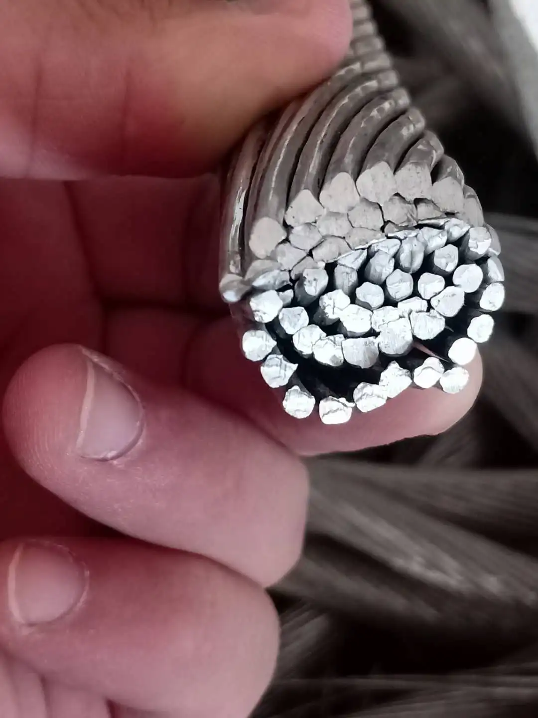 Алюминиевый проволочный стержень NFC, калибр, DIN, оригинальный Сертификат ISO Ultimate, минимальное место, модель, сплав IEC, промышленный стандарт, прочность, МПа