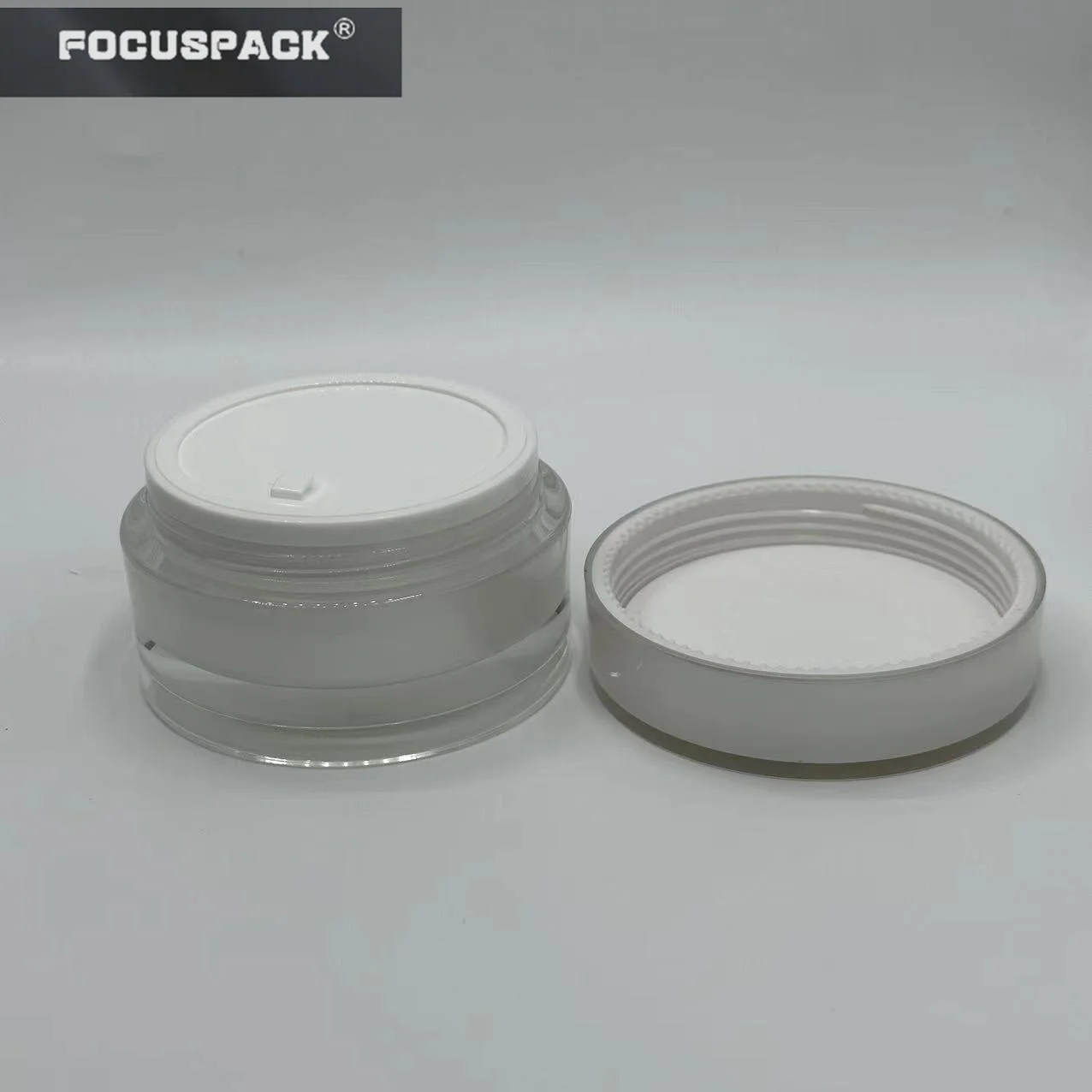 White Airless Bottle Lotion Pump PP Bottle With Vacuum Plug Empty  amber white clear plastic spray bottle for cosmetic packaging